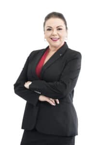 Carla Coghi, socia directora para Centroamérica Deloitte, quien forma parte de la alianza entre emppresas que impulsan desempeño de MIPYMES