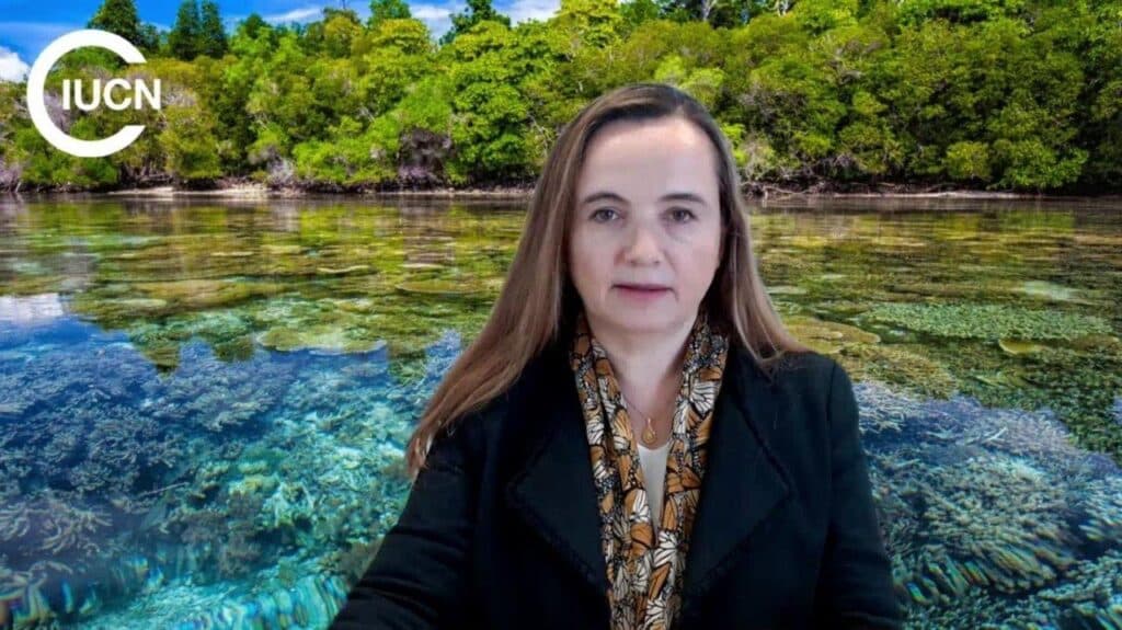 Doctora Grethel Aguilar subdirectora general de IUCN