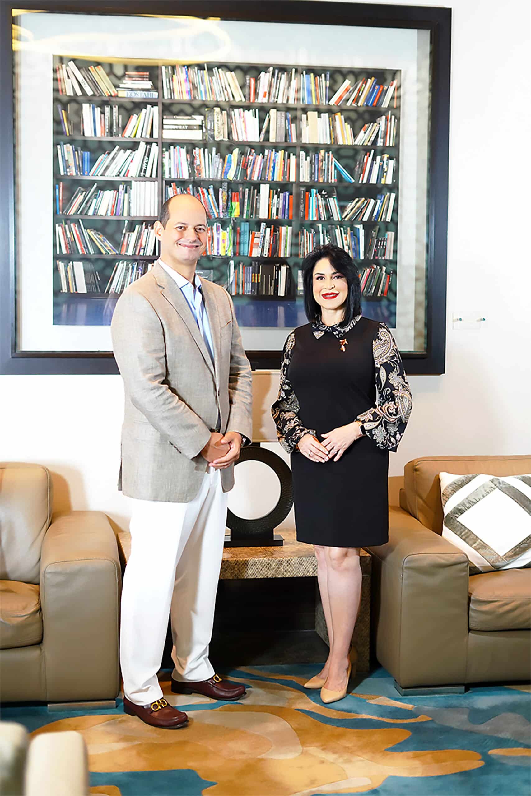 Dr. Alejandro Cambiaso y Amelia Reyes Mora
