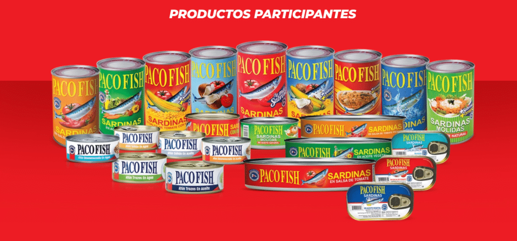Productos participantes