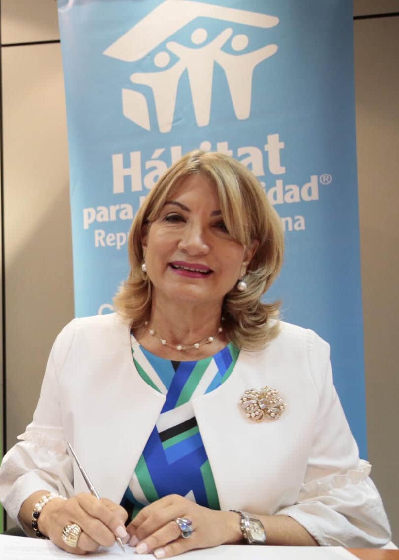 Cesarina Fabián, directora de Hábitat para la Humanidad República Dominicana