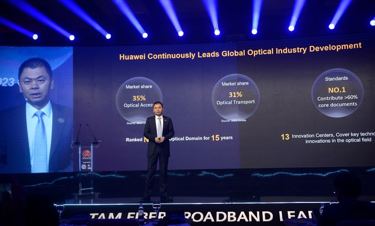 Kim Jin, vicepresidente de la línea de productos comerciales ópticos de Huawei